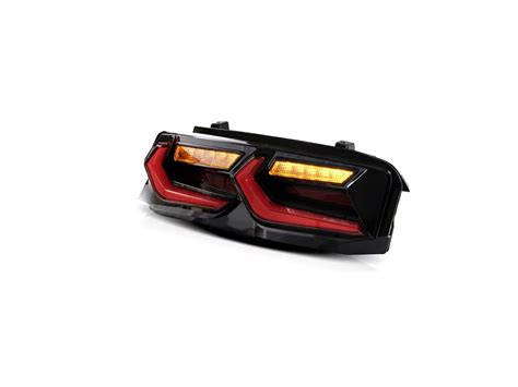 Auto Addict Usa Camaro Velox Led Tail Lights Gloss Black Housing Red