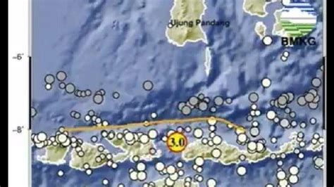 Labuan Bajo Ntt Digoyang Gempa Bumi Magnitudo 3 0 Info Bmkg Pusat