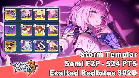 Honkai Impact Sea Semi F P Gear Exalted Redlotus D Storm