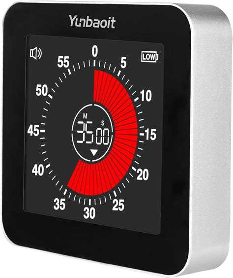 Yunbaoit Vt Pro Digital Rechargeable Visual Timer India Ubuy