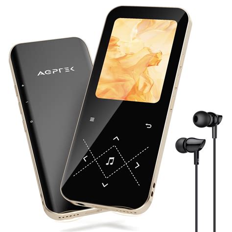 Agptek Mp3 Player With Bluetooth 53 32gb A09x Black