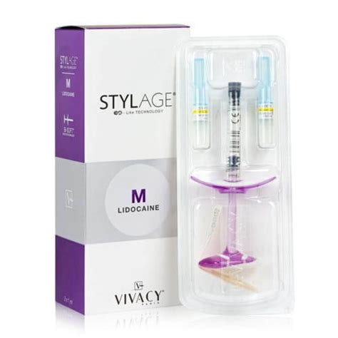 Stylage S M L Xl Xxl Lidocaine Monophasic Cross Linked Hyaluronic Acid