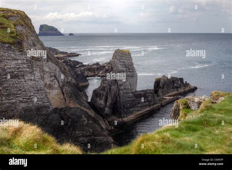 Rocky Coast Three Castle Head Mizen Head Peninsula West Cork