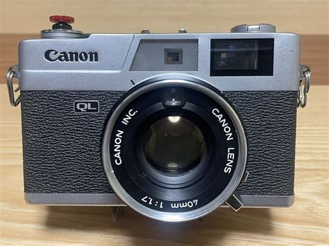 程度良好 Canon New Canonet Ql17 キヤノン ニューキャノネット Ql17 のフィルムコンパクト レンズキレイコンパクト