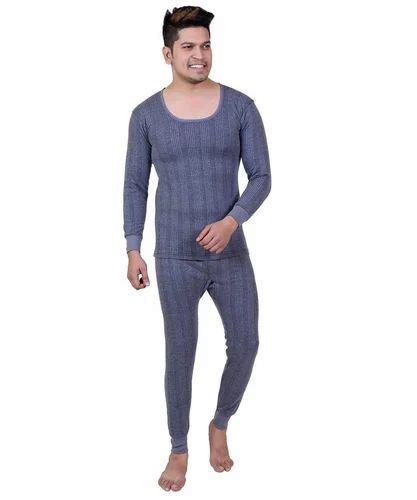 Woolen Men Blue Thermal Wear At Rs 350set In Ludhiana Id 2849207276748