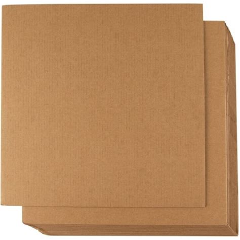 Corrugated Cardboard Sheets 24 Pack Flat Cardboard Inserts For Packing