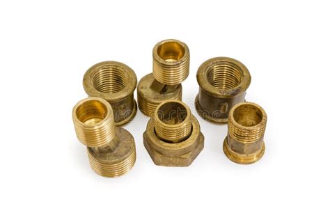 Brass Eccentric Connectors And Other Threaded Plumbing Component Stock