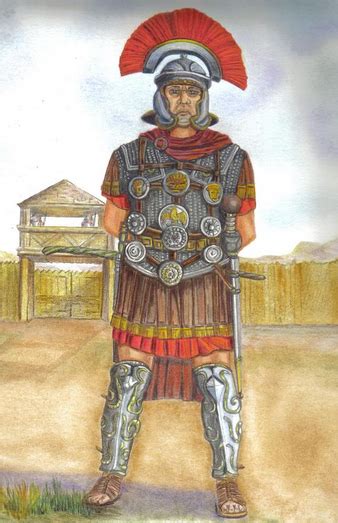 A Primus Pilus The Most Senior Centurion In A Legion And Commander Of