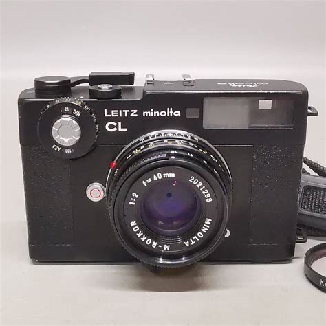 Yahooオークション 動作品 Leitz Minolta Cl レンジファインダーカ