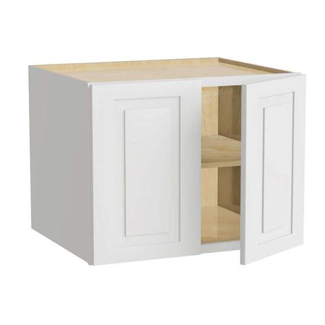 Home Decorators Collection Grayson Pacific White Plywood Shaker Stock