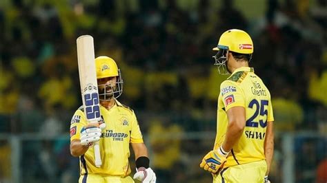 KKR Vs CSK Highlights IPL 2023 Chennai Super Kings Thrash Kolkata By