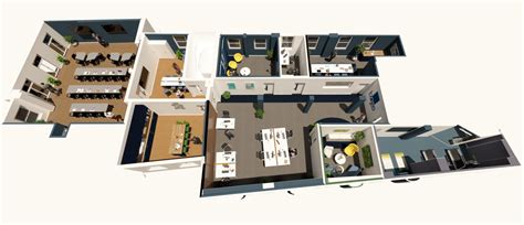 8 Office Layout Design Ideas With Floorplan Examples