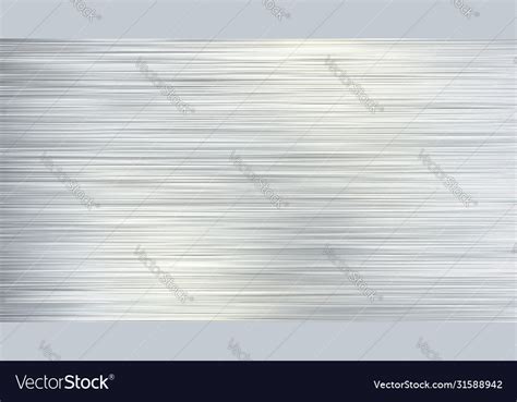 Gray Brushed Metal Texture Or Background Vector Image