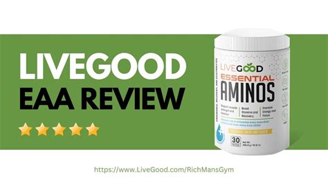 Livegood Essential Aminos Full Product Review Youtube