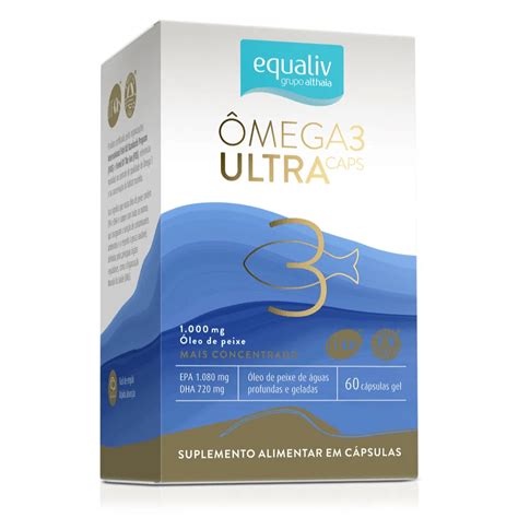 Ômega 3 Ultra Caps Equaliv 60 Cápsulas Le Farma