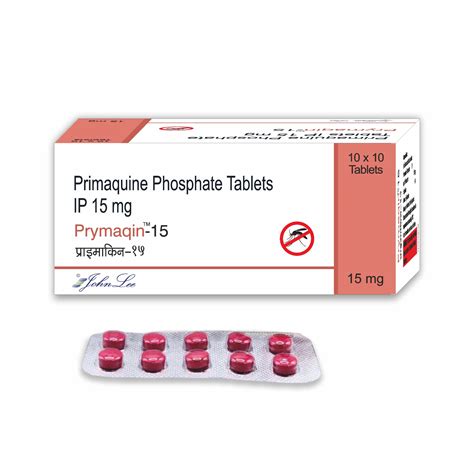 Prymaqin 15 Johnlee Pharmaceuticals Pvt Ltd