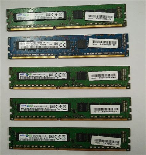 Bộ Nhớ Ram Ecc 8gb Ddr3 Bus 1600 Samsung Bộ Nhớ Dram3 Máy Tính đồng Bộ