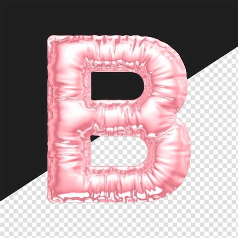 Premium Psd 3d Render Alphabet