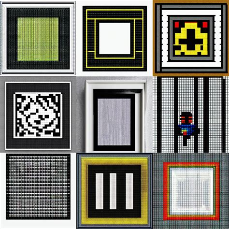 Black Square Filling Frame Pixel Art Stable Diffusion