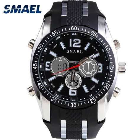 SMAEL Sports Electronic Waterproof Activity Mens 50m Waterproof Watch