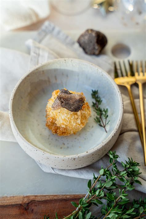 Croquettes Festives Au Parmesan Et Truffe Noire Simply Morane