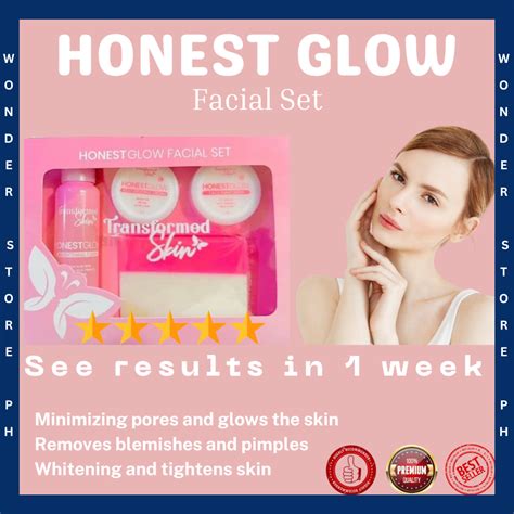 Honest Glow Transformed Rejuvenating Facial Set By Transformed Skin