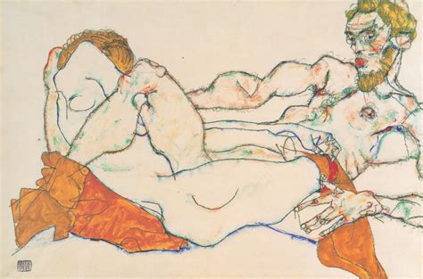 Liebespaar By Egon Schiele Useum