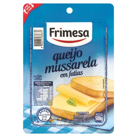 Queijo Mussarela Fatiado Frimesa G Ta Max Ji Paran