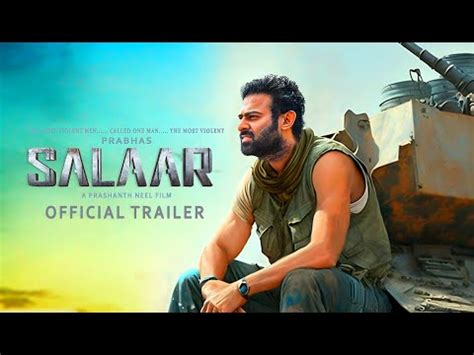 Salaar Official Trailer Prabhas Shurti Hassan Parshanth Neel