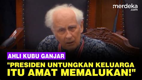 Romo Magnis Ahli Kubu Ganjar Pedas Ke Jokowi Presiden Untungkan