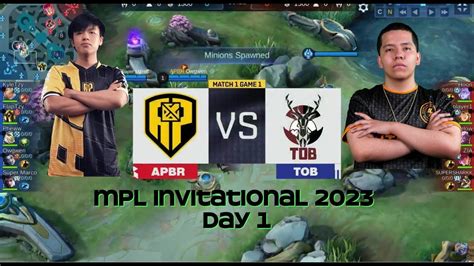 Mpl Invitational Day Group Stage Ap Bren Vs The Ohio