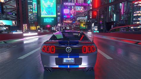 Cyberpunk But Visual Mod Ford Mustang Shelby Gt Dlss