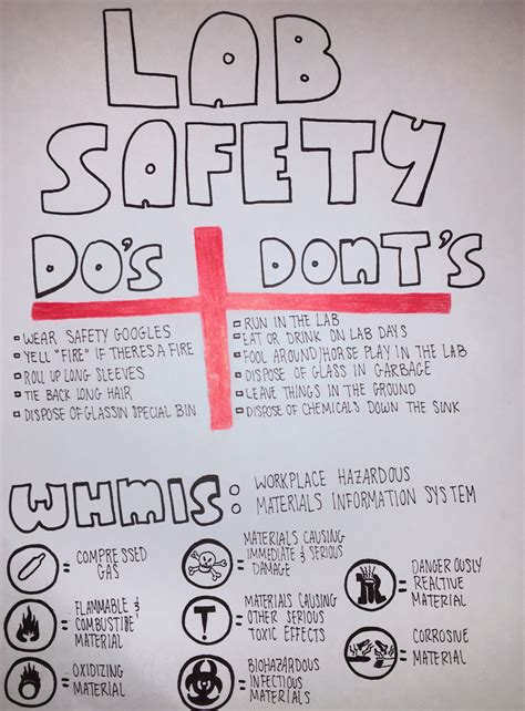 Safety Posters For Science Lab at Rogelio Luna blog