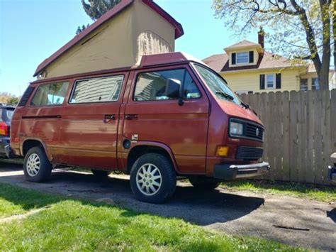 1987 Volkswagen Westfalia Vanagon Camper Weekender Edition For Sale