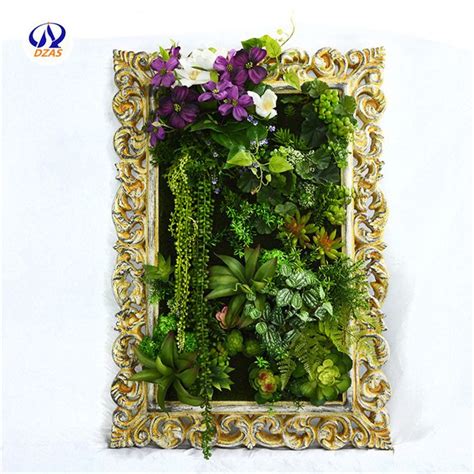 [Hot Item] Factory Wholesale Custom Fake Indoor Outdoor Plant Artificial Green Grass Wall Fakes ...