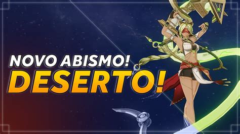 NOVO ABISMO MONSTROS Do DESERTO E NOVA LOJINHA GENSHIN IMPACT