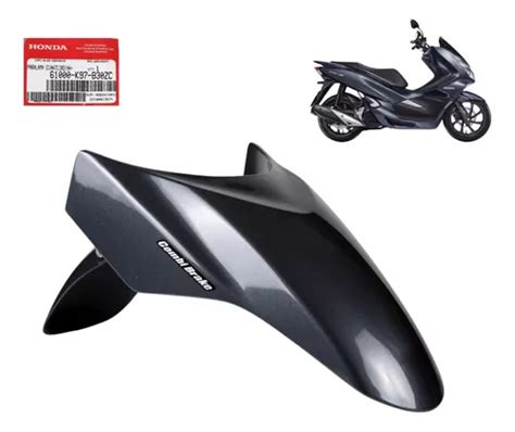 Paralama Dianteiro Pcx 150 2020 A 2021 Cinza Original Honda