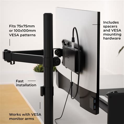 Dell Docking Station Vesa Mount Extension For Wd19 W19tb Wd19dc