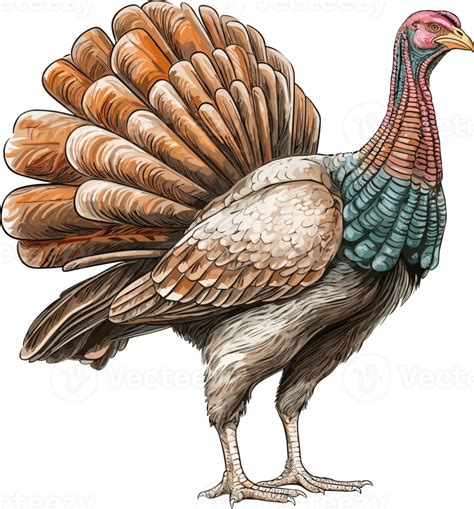 Wild Turkey Illustration 26414473 PNG