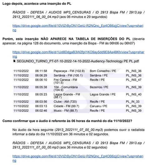 Relatório Apresentado Por Campanha De Bolsonaro Ao Tse Possui Rádios