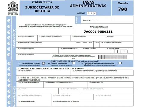 Formulario 790 Para Gestiones Personales 2024 Elyex