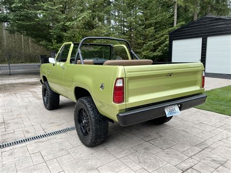 Reserve Removed Powered Dodge Ramcharger X Available For