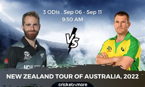 ICC Cricket New Zealand Tour Of Australia 2022 NZL Vs Aus Cricket