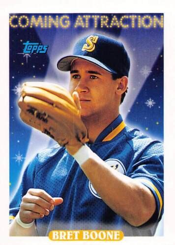 Bret Boone 1993 Topps 808 Seattle Mariners Baseball Card EBay