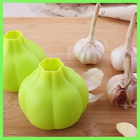 Silicone Garlic Peeler Garlic Press Kitchen Utility Ginger Garlic Lazy