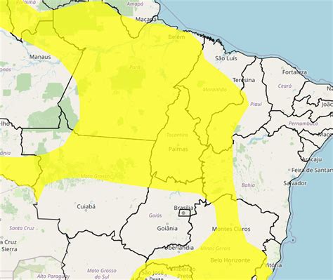 Após onda de calor Tocantins tem previsão de semana chuvosa e