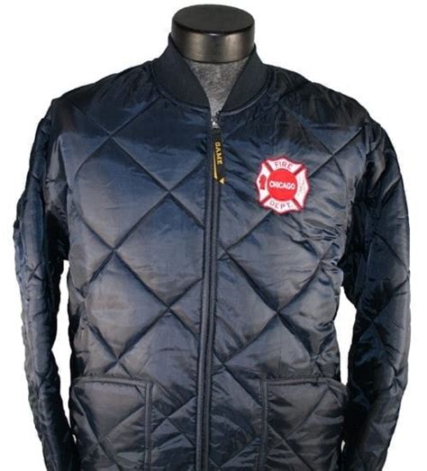 Chicago Fire Department Quilted Jacket - Chicago Fire and Cop Shop