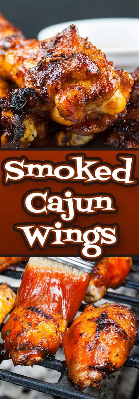 Cajun Smoked Chicken Wings These Barbecued Chicken Wings Have A Spicy