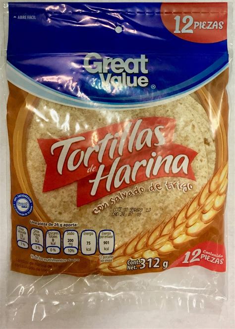 Great Value Tortillas