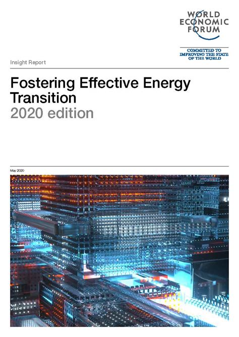 Energy Transition Index 2020 From Crisis To Rebound Kenniswest